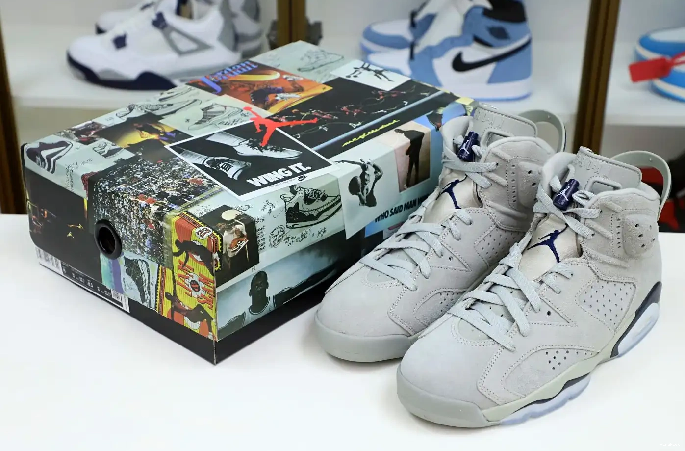 “GEORGETOWN” AIR JORDAN 6 0412